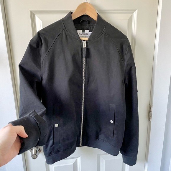 NWOT Nordstrom Topman bomber jacket - Picture 2 of 8